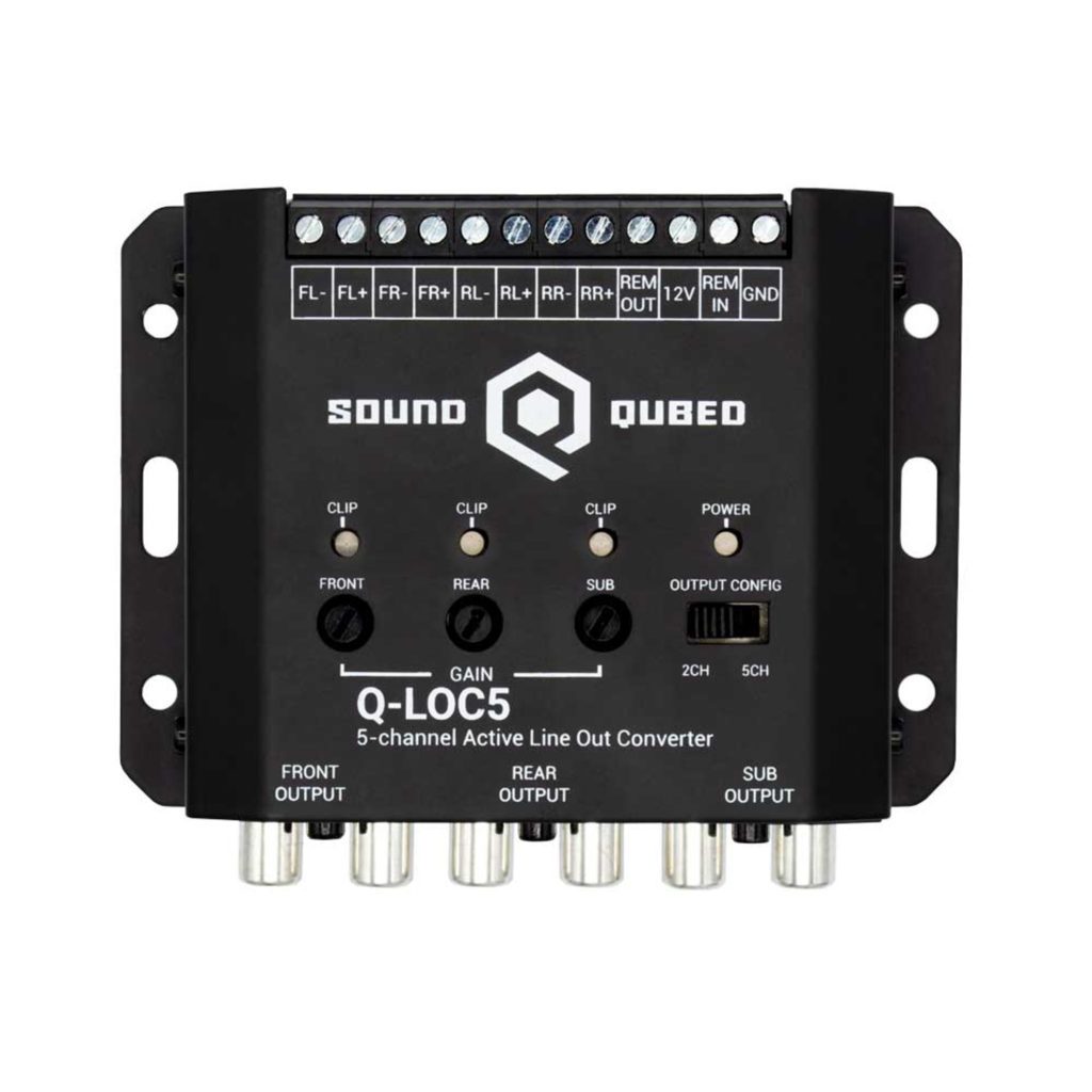Soundqubed Q-LOC 5 Channel LOC/Line Driver ql05 ql05 ql05 ql05 ql05 .