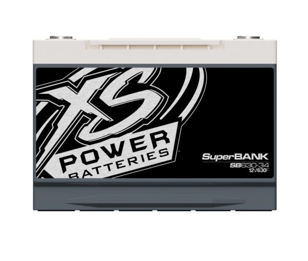 The XS Power SUPERBANK Group 34 Case logo on a white background.