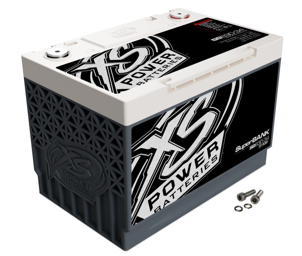 The XS Power SUPERBANK Group 34 Case is shown on a white background.