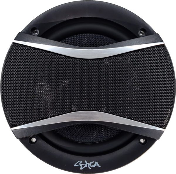 An image of a Sky High Car Audio C653 6.5 Inch Premium Coaxial Speaker Set on a white background.