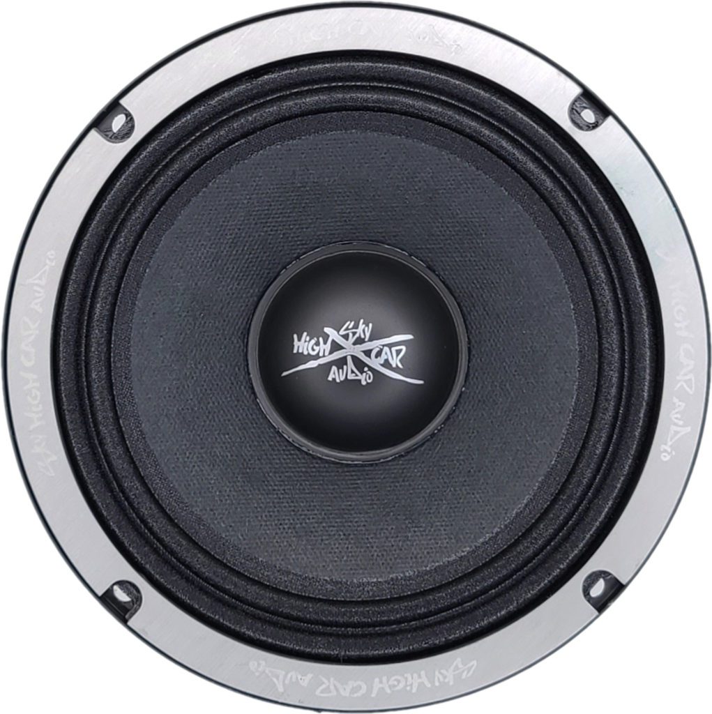 An image of the Sky High Car Audio EL64 6.5 Inch Pro Audio Midrange/Midbass on a white background.
