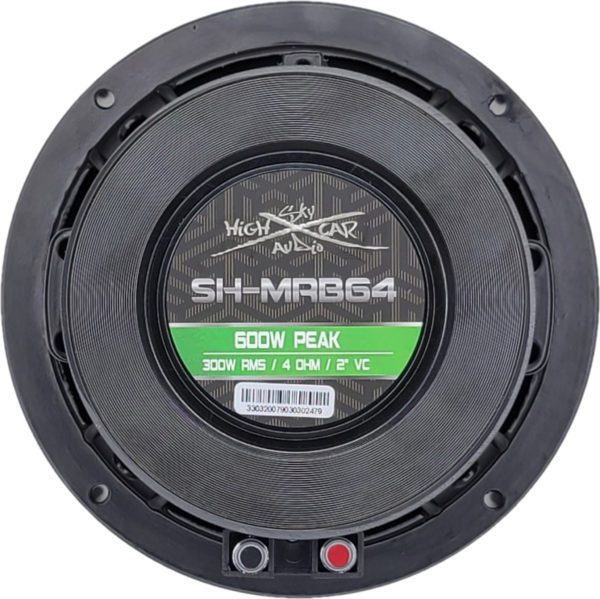 Samsung sh - Sky High Car Audio MRB64 6.5 Inch Pro Audio Midrange/Midbass - 2 - way subwoofer.