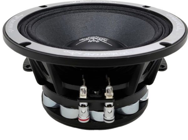 A black Sky High Car Audio NEO64 6.5 Inch Neo Pro Audio Midrange/Midbass with a black cone.