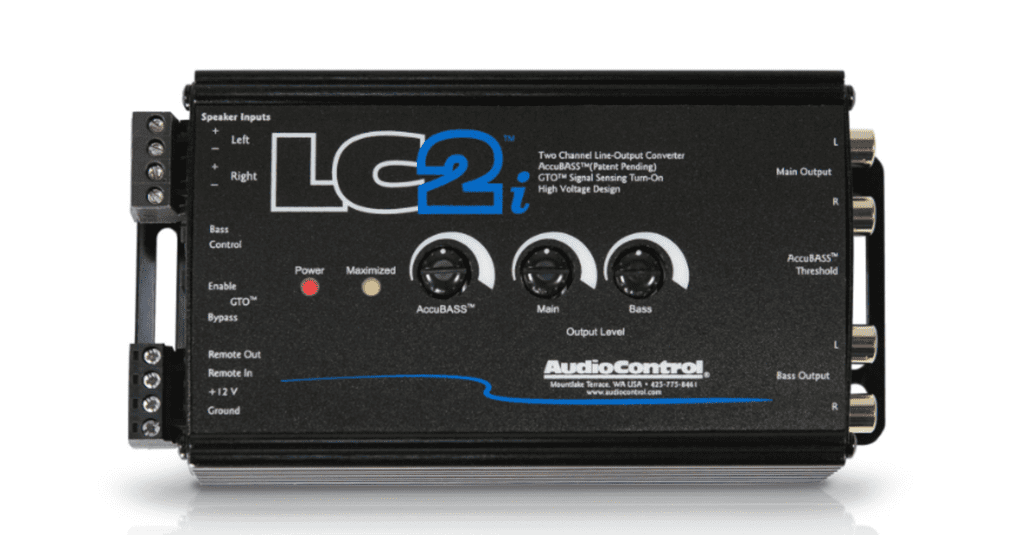 Audio Control LC2i - LC2i - LC2i - LC2i - LC2i.