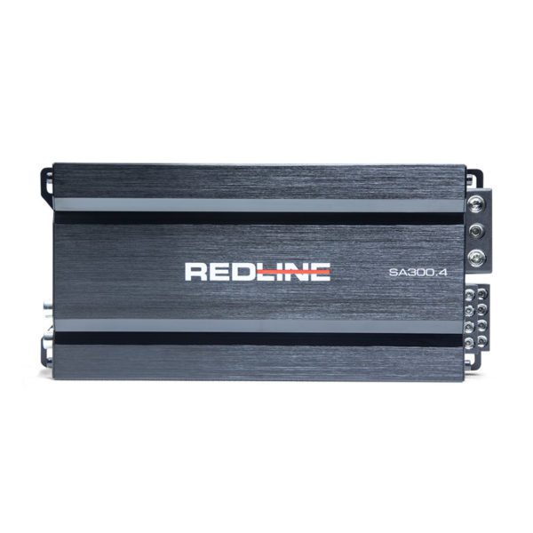 A DD Audio RL-SA300.4 Redline SA Series 4 Channel Amplifier on a white background.