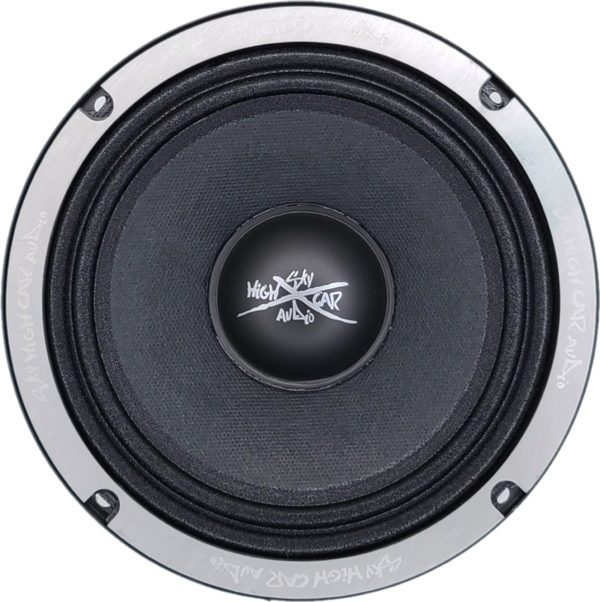 An image of Sky High Car Audio EL84 8 Inch Pro Audio Midrange/Midbass on a white background.