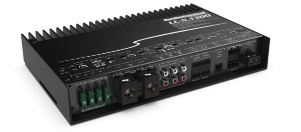 An AudioControl LC-5.1300 with a number of inputs and outputs.