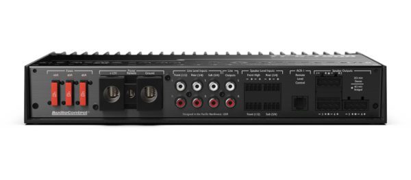 An Audio Control LC-6.1200 with multiple inputs and outputs.