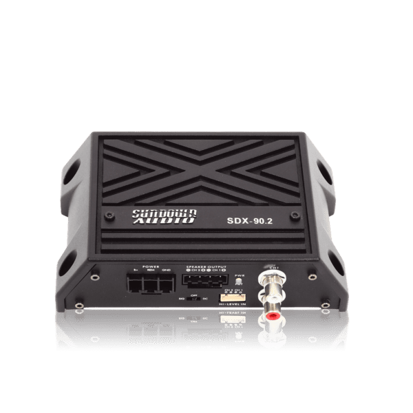 The Sundown Audio SDX-90.2 is shown on a white background.