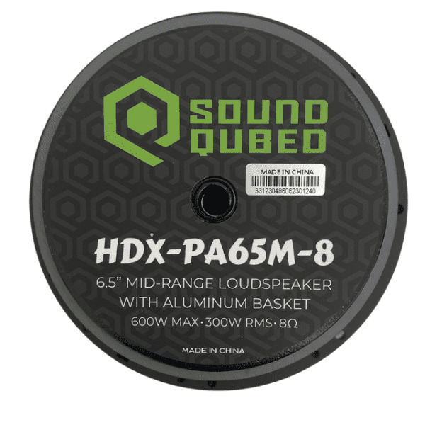 Soundqubed HDX Series Pro Audio 6.5" Speaker (single) - range psm8 - hdx - range psm8 .