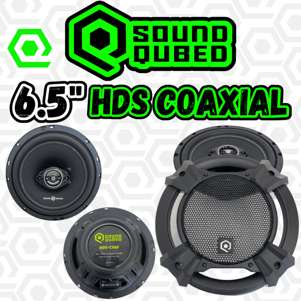 Sound qubed 6 5 hds coaxial. (incomplete sentence)