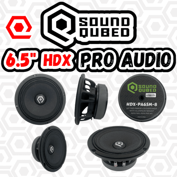 Soundqubed HDX Series Pro Audio 6.5" Speaker (single) 6 5 hdx pro audio.