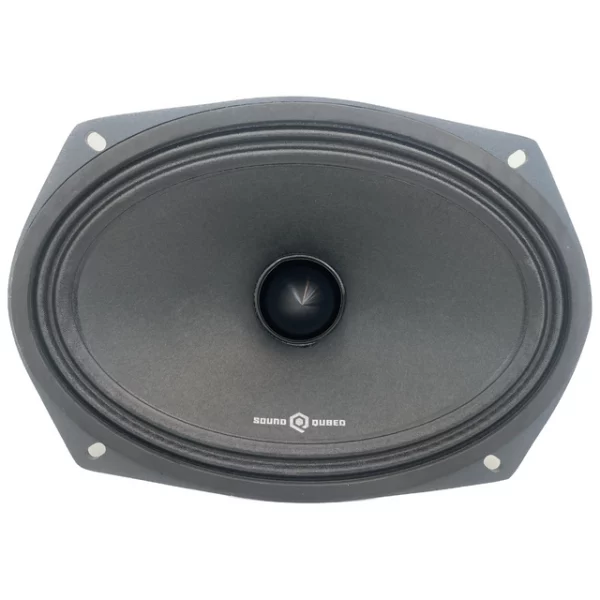A Soundqubed HDX Series Pro Audio 6x9" Speaker (single) on a white background.