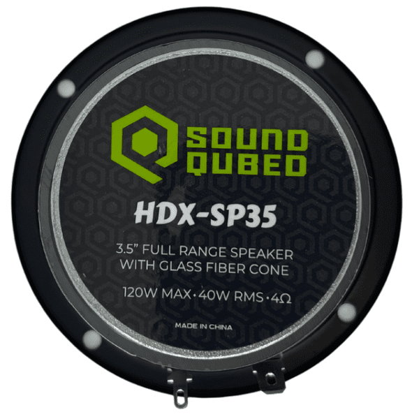 Soundqubed HDX Series 3.5" Midrange Speakers (Pair) - sp5 hdx - sp5 hdx - .