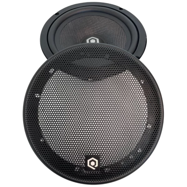 A Soundqubed HDX Series 6.5" Component Set (Pair) on a white background.