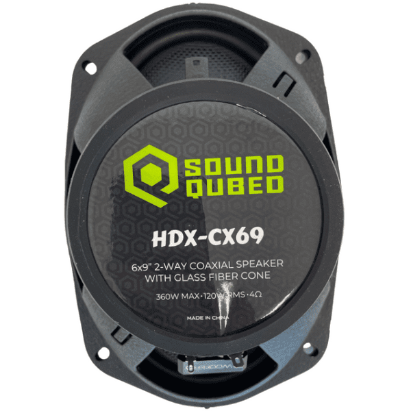 Soundqubed HDX Series 6x9" Coaxial 2-way Speakers (Pair) Soundqubed HDX Series 6x9" Coaxial 2-way Speakers (Pair) Soundqubed HDX Series 6x9" Coaxial 2-way Speakers (Pair) h.