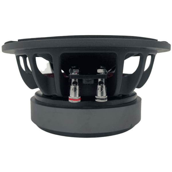 A Soundqubed HDX Series Pro Audio Bullet 6.5" speaker with a black cone.