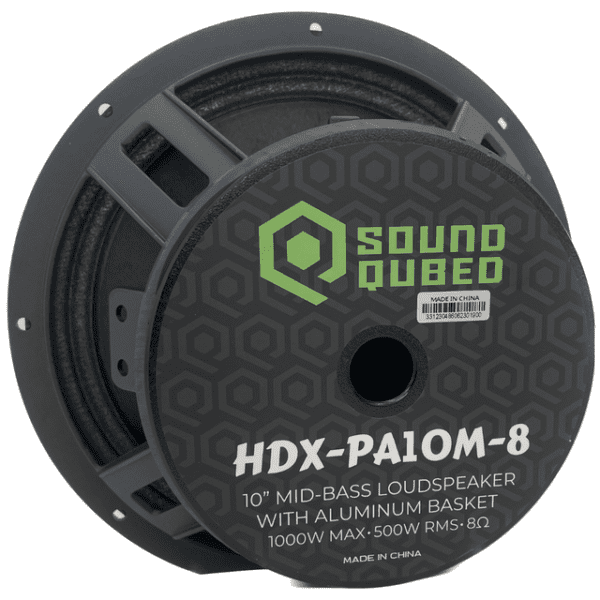 Soundqubed HDX Series Pro Audio 10" Speaker (single), palom 8 - hdx-palom-8 - hdx-palom-8.