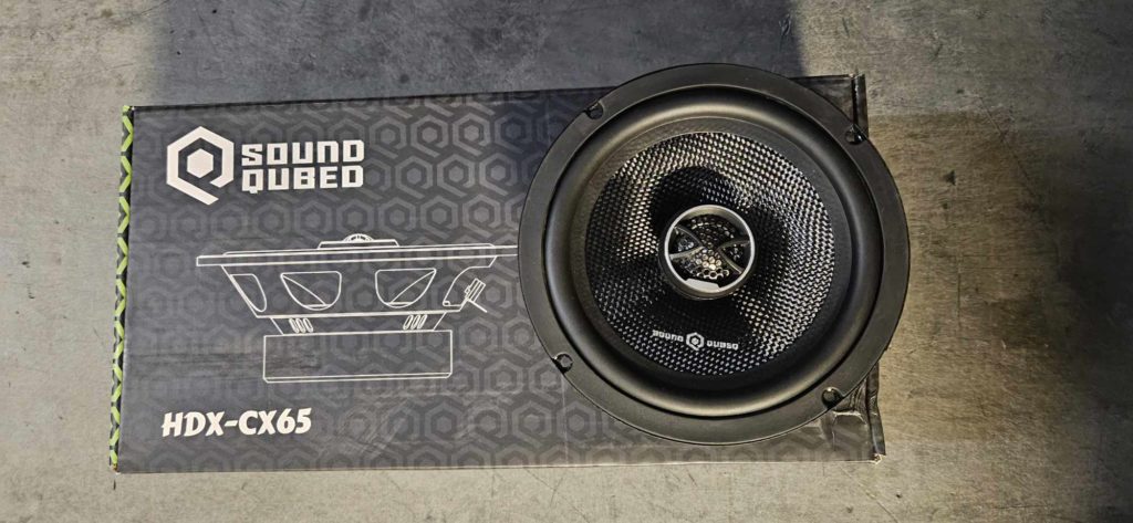 Open Box - Soundqubed HDX-CX65 6.5 Inch Coaxial Speakers